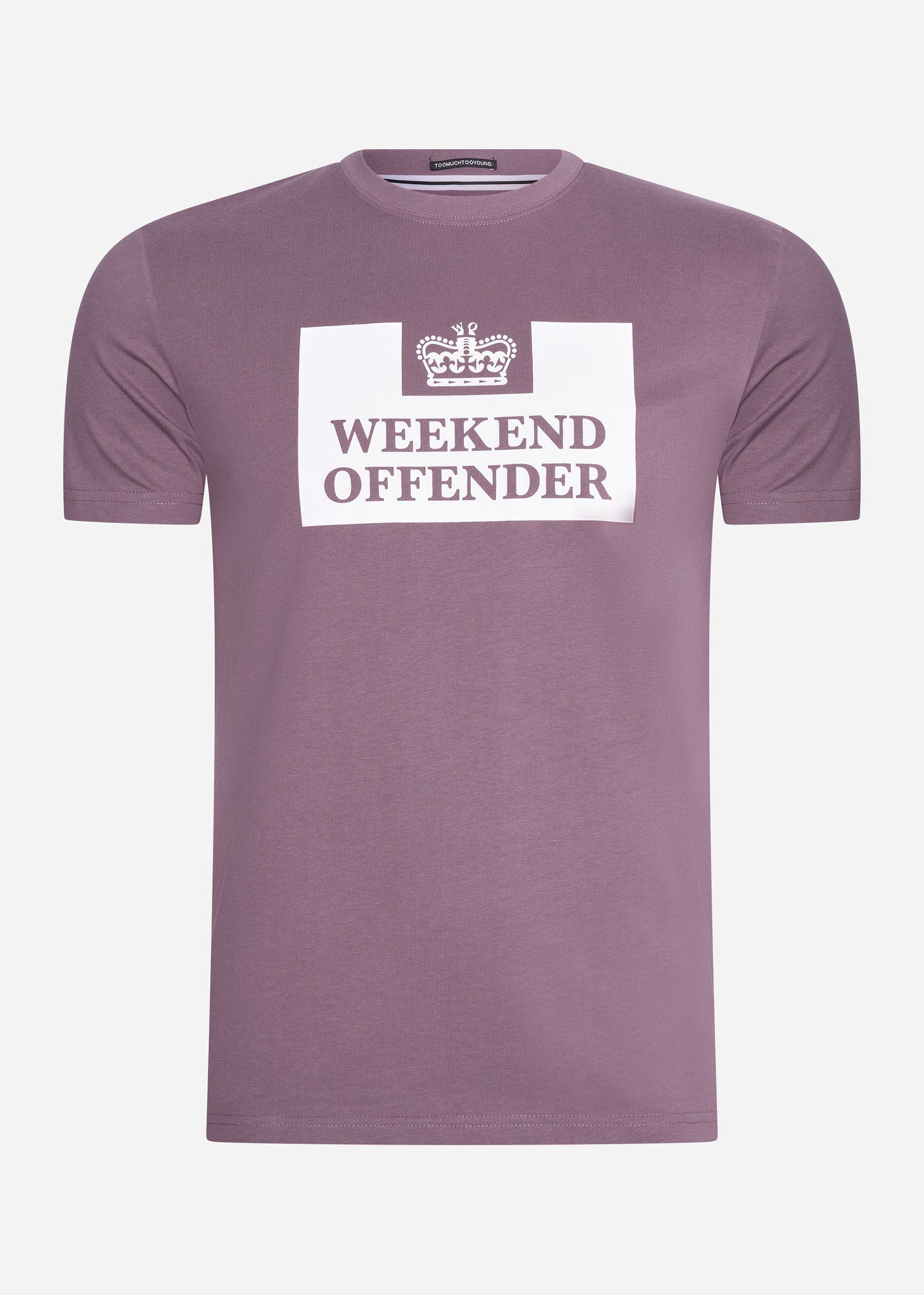 Weekend Offender T-shirts  Prison tee - dark grape 