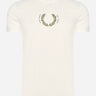 Fred Perry T-shirts  Laurel wreath t-shirt - snow white 