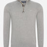 Barbour Truien  Cotton half zip - grey marl 