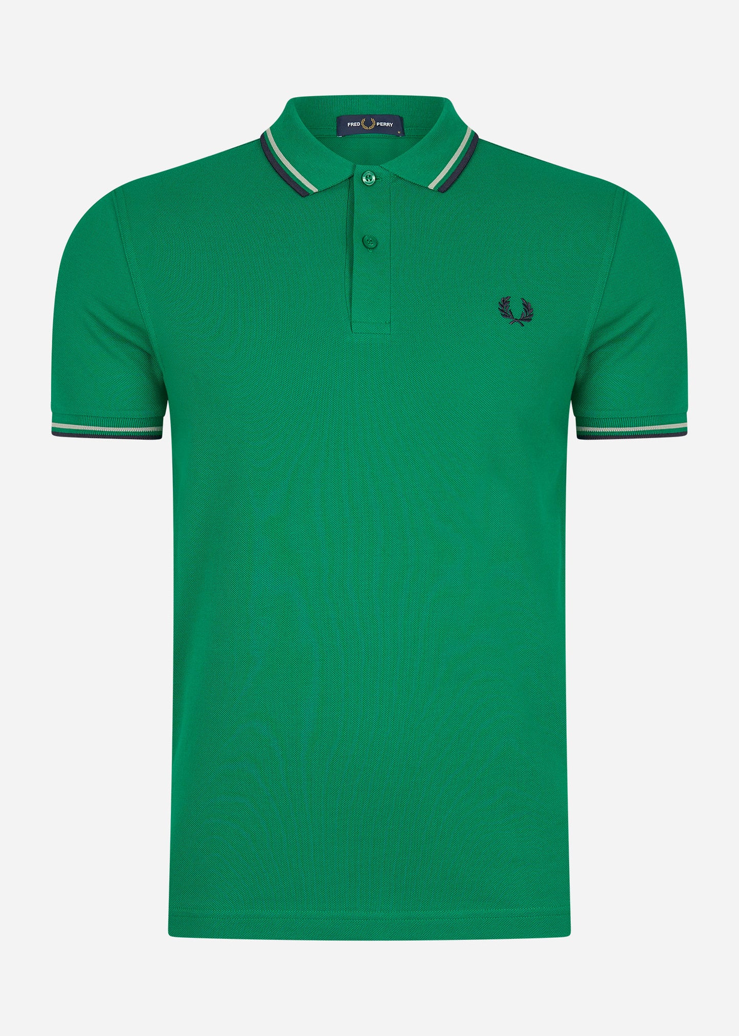 Fred Perry Polo's  Twin tipped fred perry shirt - fp green 