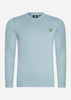 Lyle & Scott Truien  Cotton merino crew jumper - away blue 