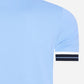 Fred Perry T-shirts  Tramline tipped pique t-shirt - sky 