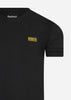 Barbour International T-shirts  Small logo tee - black 