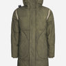 MA.Strum Jassen  Awp long down coat - oil slick 