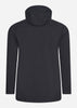 Barbour Jassen  Waterproof hooded bedale - black dress 