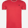 Fred Perry T-shirts  Twin tipped t-shirt - washed red 