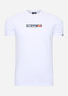 Ellesse T-shirts  Maleli tee - white 