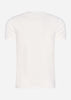 Fred Perry T-shirts  Tramline panel t-shirt - snow white 