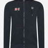 Peaceful Hooligan Vesten  Flag zip hoodie - navy 