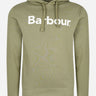 Barbour Hoodies  Logo popover hoodie - bleached olive 
