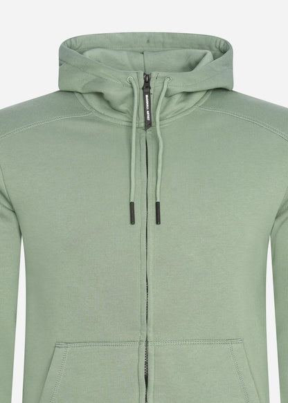 Marshall Artist Vesten  Siren full zip hood - sage 