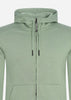 Marshall Artist Vesten  Siren full zip hood - sage 