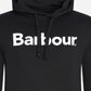 Barbour Hoodies  Logo popover hoodie - black 