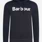 Barbour Hoodies  Logo popover hoodie - navy 
