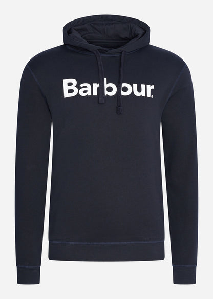 Barbour Hoodies  Logo popover hoodie - navy 