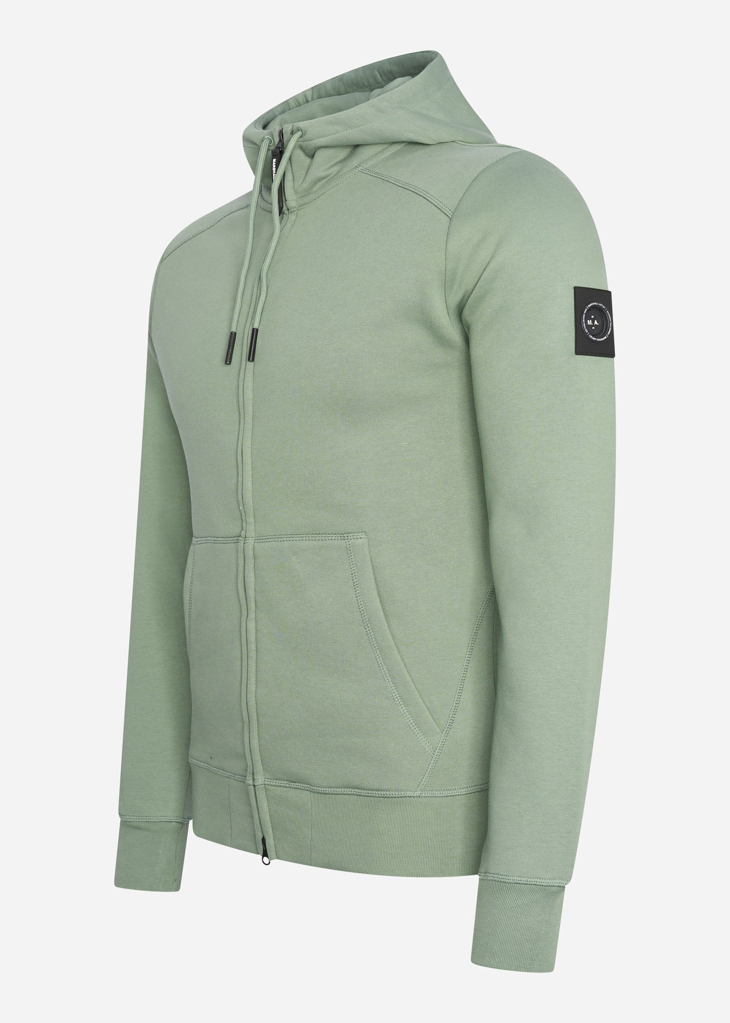 Marshall Artist Vesten  Siren full zip hood - sage 