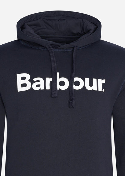 Barbour Hoodies  Logo popover hoodie - navy 