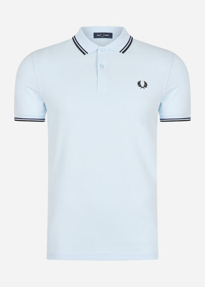 Fred Perry Polo's  Twin tipped fred perry shirt - light ice 