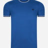 Fred Perry T-shirts  Twin tipped t-shirt - shaded cobalt 