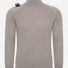 MA.Strum Truien  Roll neck knit - dark slate 