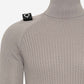 MA.Strum Truien  Roll neck knit - dark slate 