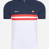 Ellesse Polo's  Muccio polo - navy red white 