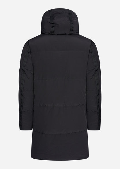 MA.Strum Jassen  Long down coat - jet black 