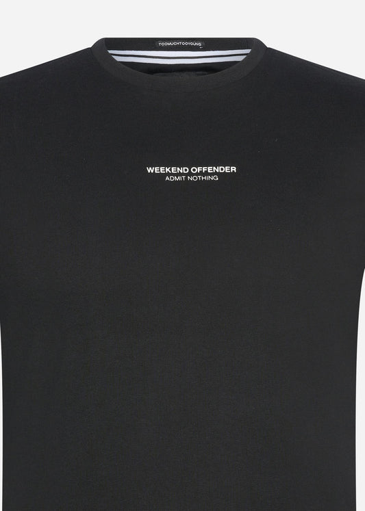 Weekend Offender T-shirts  Millergrove - black 