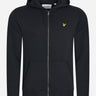 Lyle & Scott Vesten  Zip through hoodie - jet black 