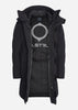 MA.Strum Jassen  Long down coat - jet black 