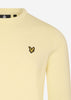 Lyle & Scott Truien  Merino crew jumper - lemon 