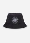 Fred Perry Bucket Hats  Graphic print bucket hat - black 