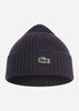 Lacoste Mutsen  Wool cap - lightning chine 