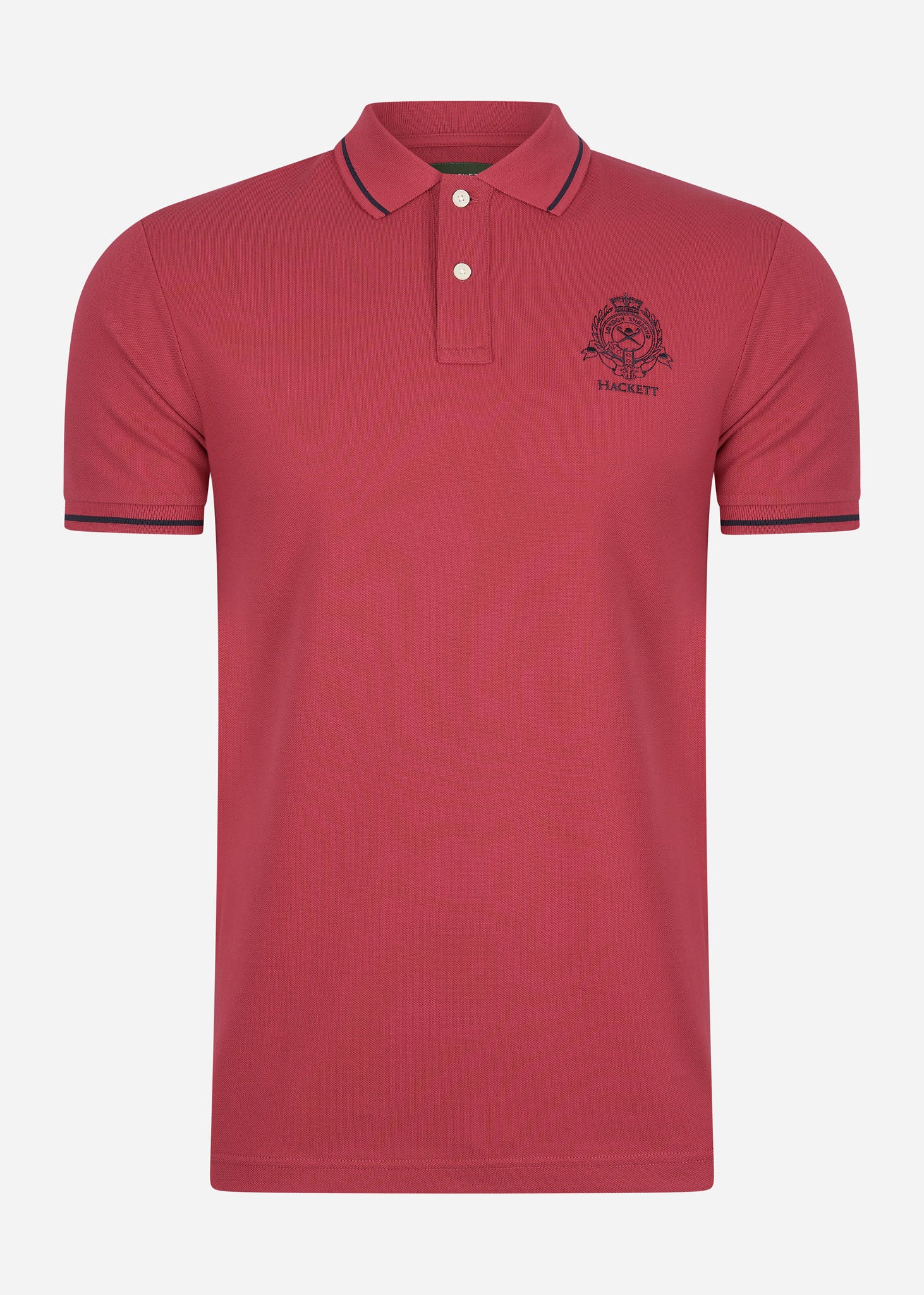 Hackett London Polo's  Heritage logo polo - claret 