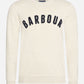 Barbour Truien  Prep logo crew - ecru marl 