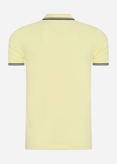 Fred Perry Polo's  Twin tipped fred perry shirt - wax yellow 