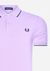 Fred Perry Polo's  Twin tipped fred perry shirt - lilac soul 