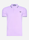 Fred Perry Polo's  Twin tipped fred perry shirt - lilac soul 