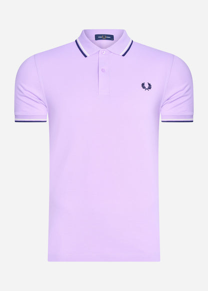 Fred Perry Polo's  Twin tipped fred perry shirt - lilac soul 