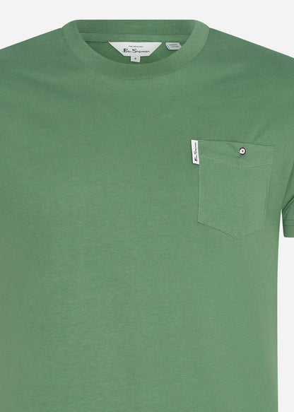 Ben Sherman T-shirts  Signature pocket tee - rich fern 