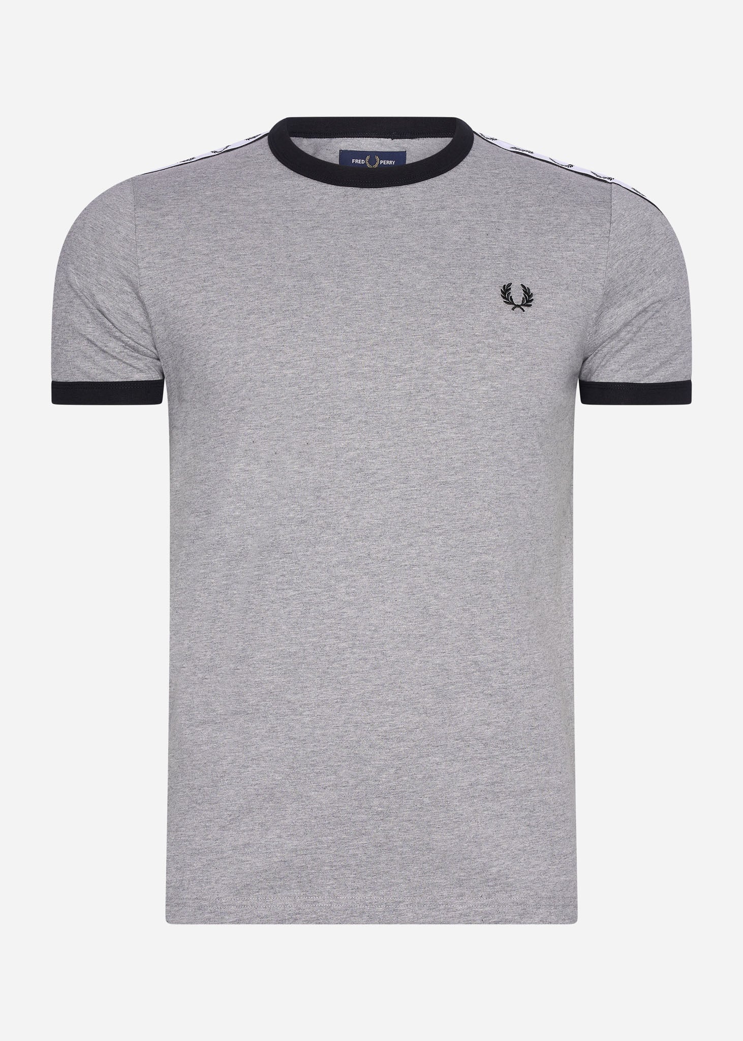 Fred Perry T-shirts  Taped ringer t-shirt - steel marl 