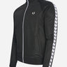 Fred Perry Vesten  Taped track jacket - black 