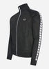 Fred Perry Vesten  Taped track jacket - black 