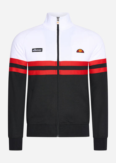Ellesse Vesten  Rimini track top - black red white 