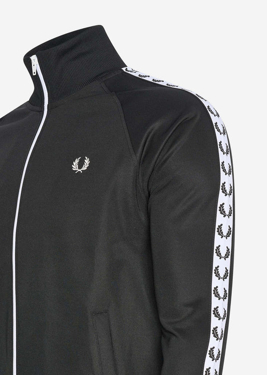 Fred Perry Vesten  Taped track jacket - black 