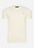 Fred Perry T-shirts  Tonal tape ringer t-shirt - ecru 