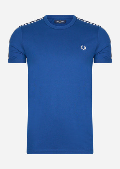 Fred Perry T-shirts  Contrast tape ringer t-shirt - shaded cobalt navy 