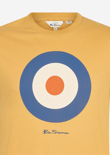 Ben Sherman T-shirts  Signature target tee - butterscotch 