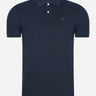 Hackett London Polo's  Cotton pique polo shirt - navy 