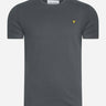 Lyle & Scott T-shirts  Plain t-shirt - gunmetal 